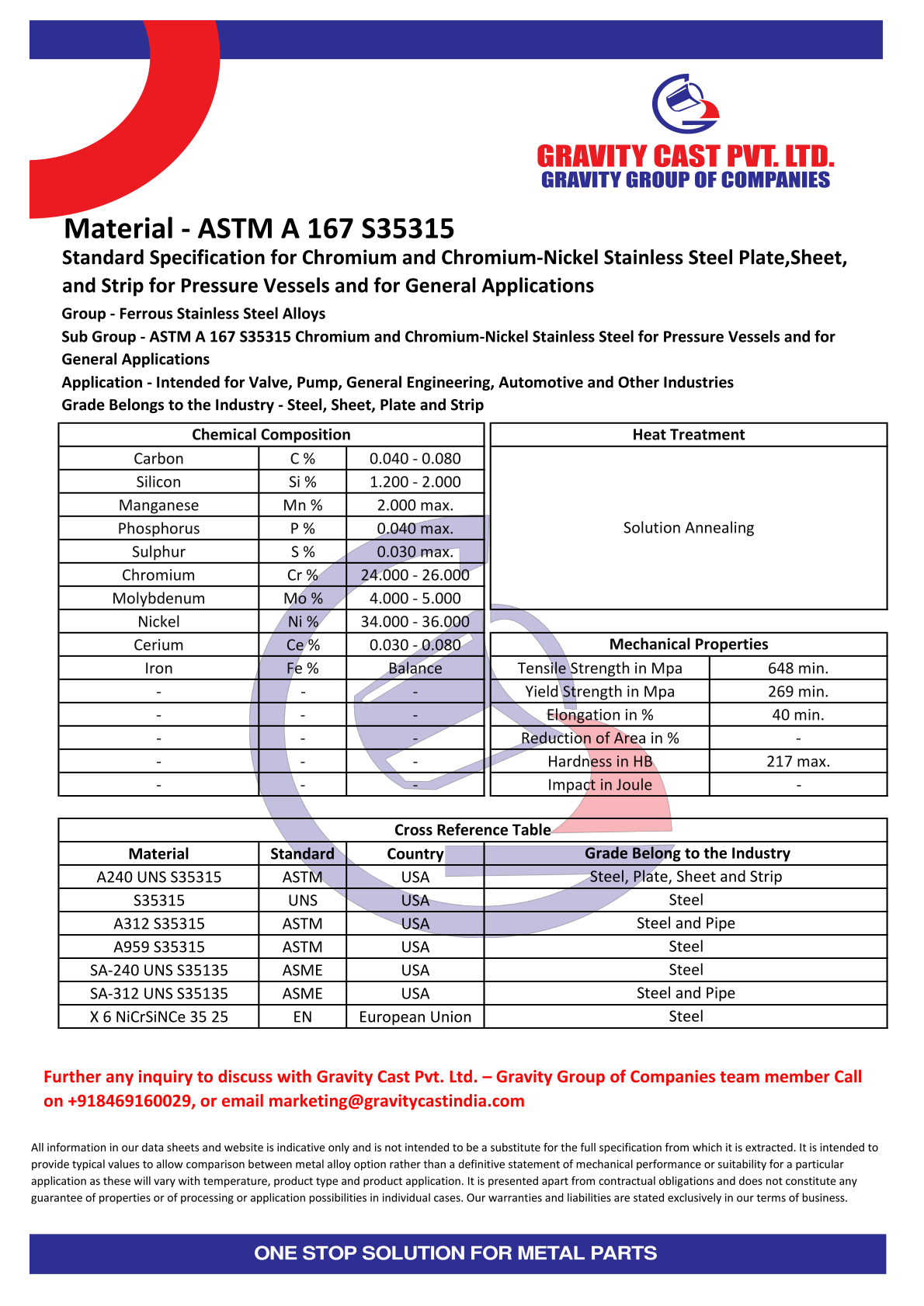ASTM A 167 S35315.pdf